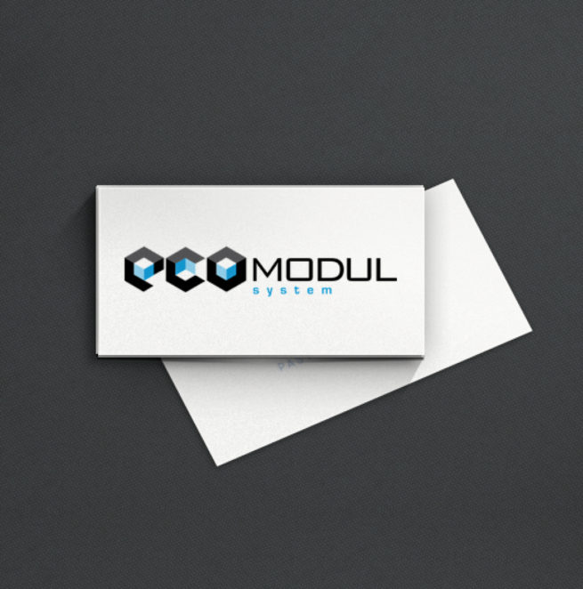 Logo ECOmodule system - carte de visite