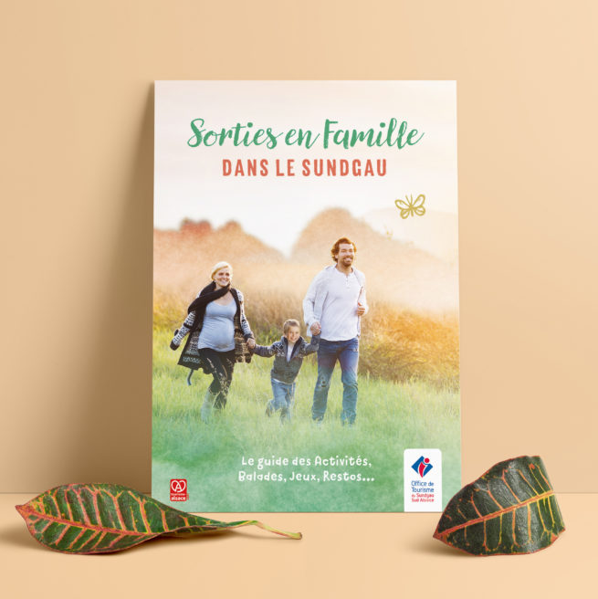 Guide des Sorties en Famille de l'Office de Tourisme du Sundgau : Visuel de couverture